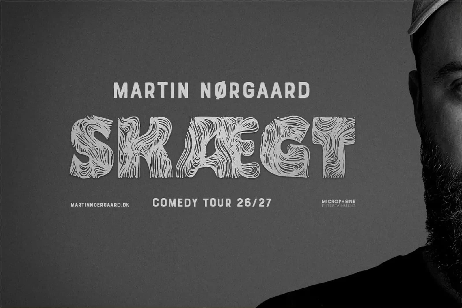 Martin Nørgaard – Skægt – FÅ BILLETTER!