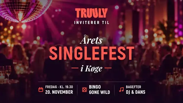 Årets singlefest i Køge 