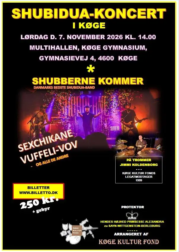 Kæmpe Shubidua-koncert i Køge