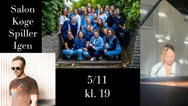 Salon Køge Spiller Igen - nu med fællesspisning