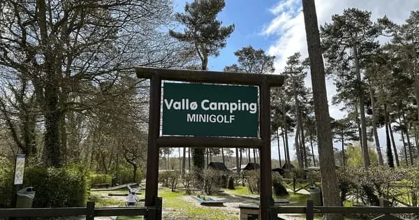 Minigolf på Køge & Vallø Camping